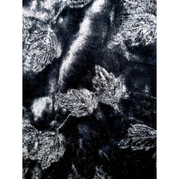 Nina Leonard Jacket Cape Shrug Womens 1X Faux Fur Sequin Hollywood Glam Mob Wife - Picture 13 of 13